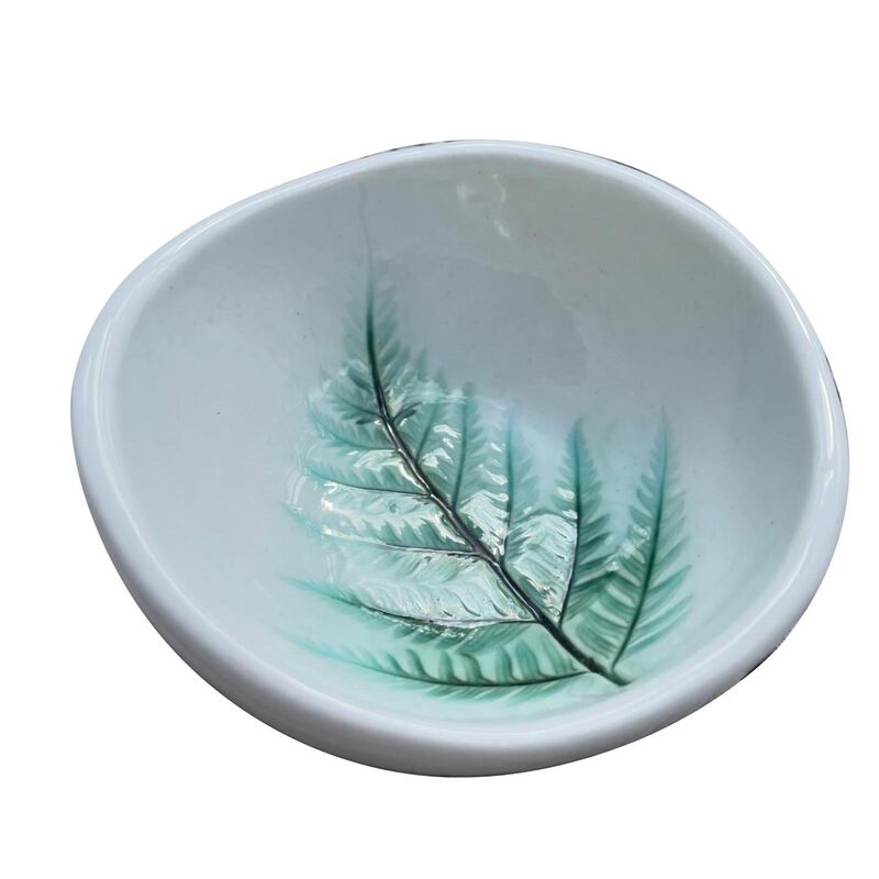 Michelle Bow Ceramics Leaf Ring Dish image number 3